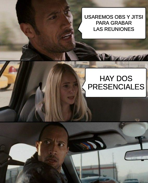 Usar OBS y jitsi para grabar reuniones de kit consulting que deben ser presenciales