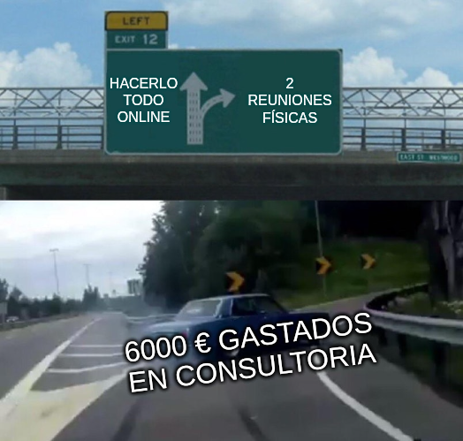 Cuando el presupuesto de 6000 te obliga a desplazarte al cliente